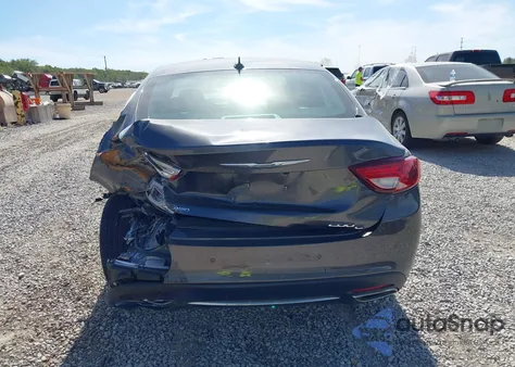 2015 Chrysler 200 C from USA, damaged, VIN 1C3CCCEG4FN736631
